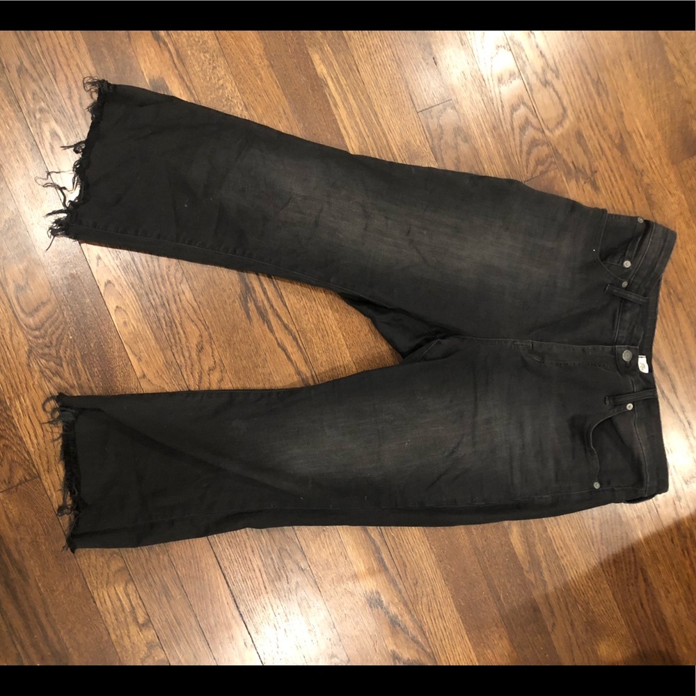Petite Madewell curvy Cali-Demi bootcut Jeans